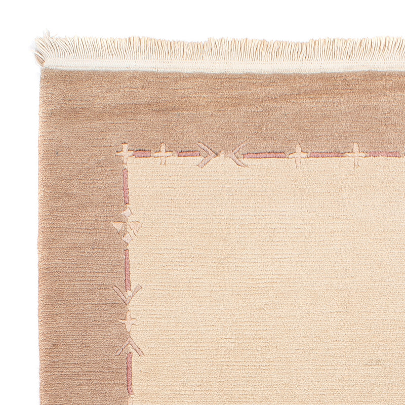 Runner Nepal mattan - 175 x 89 cm - beige