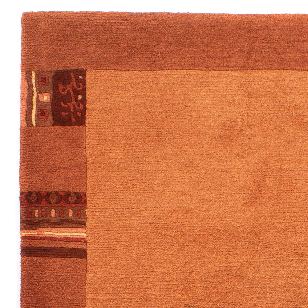 Nepal mattan - Kungliga - 161 x 93 cm - rost