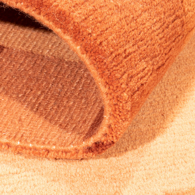 Nepal mattan - Kungliga - 161 x 93 cm - rost