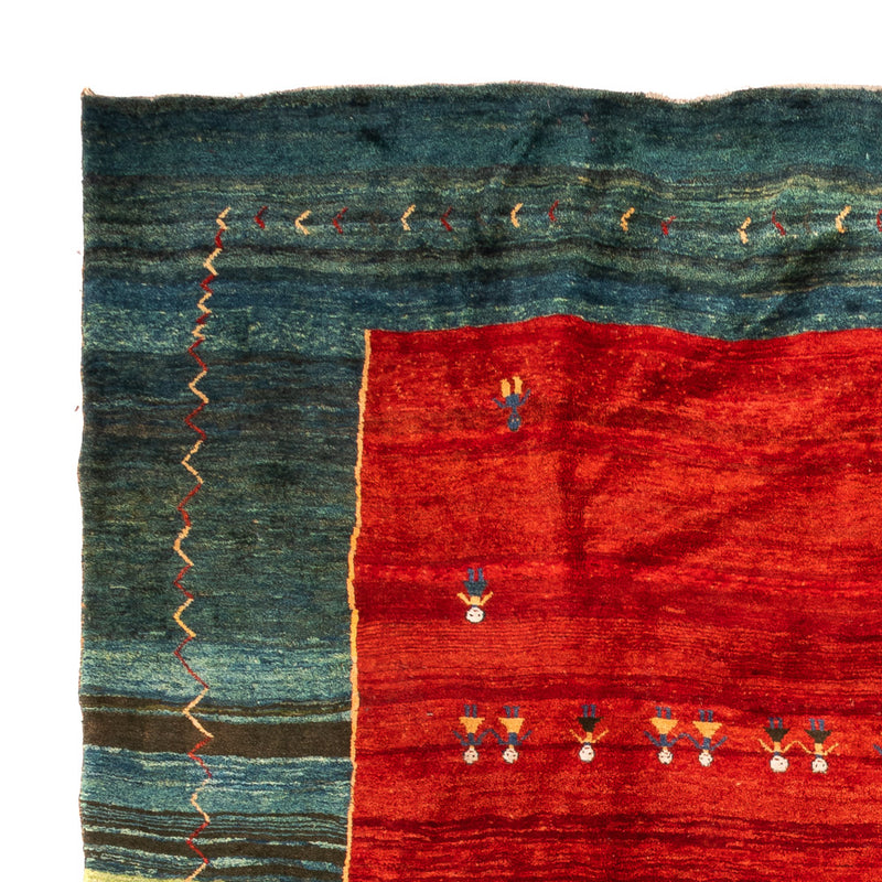 Gabbeh-matta - persisk - 508 x 405 cm - röd