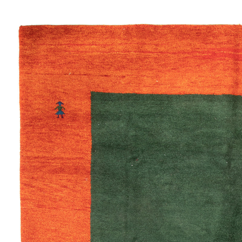 Gabbeh-matta - Indus - 390 x 289 cm - grön