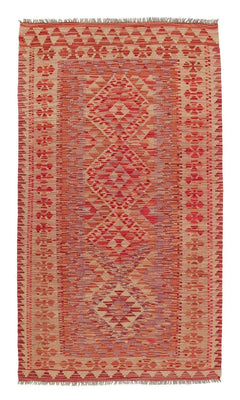 Runner Kelim Carpet - Splash - 185 x 101 cm - flerfärgad