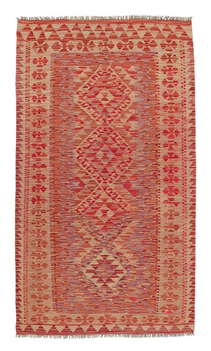 Runner Kelim Carpet - Splash - 185 x 101 cm - flerfärgad