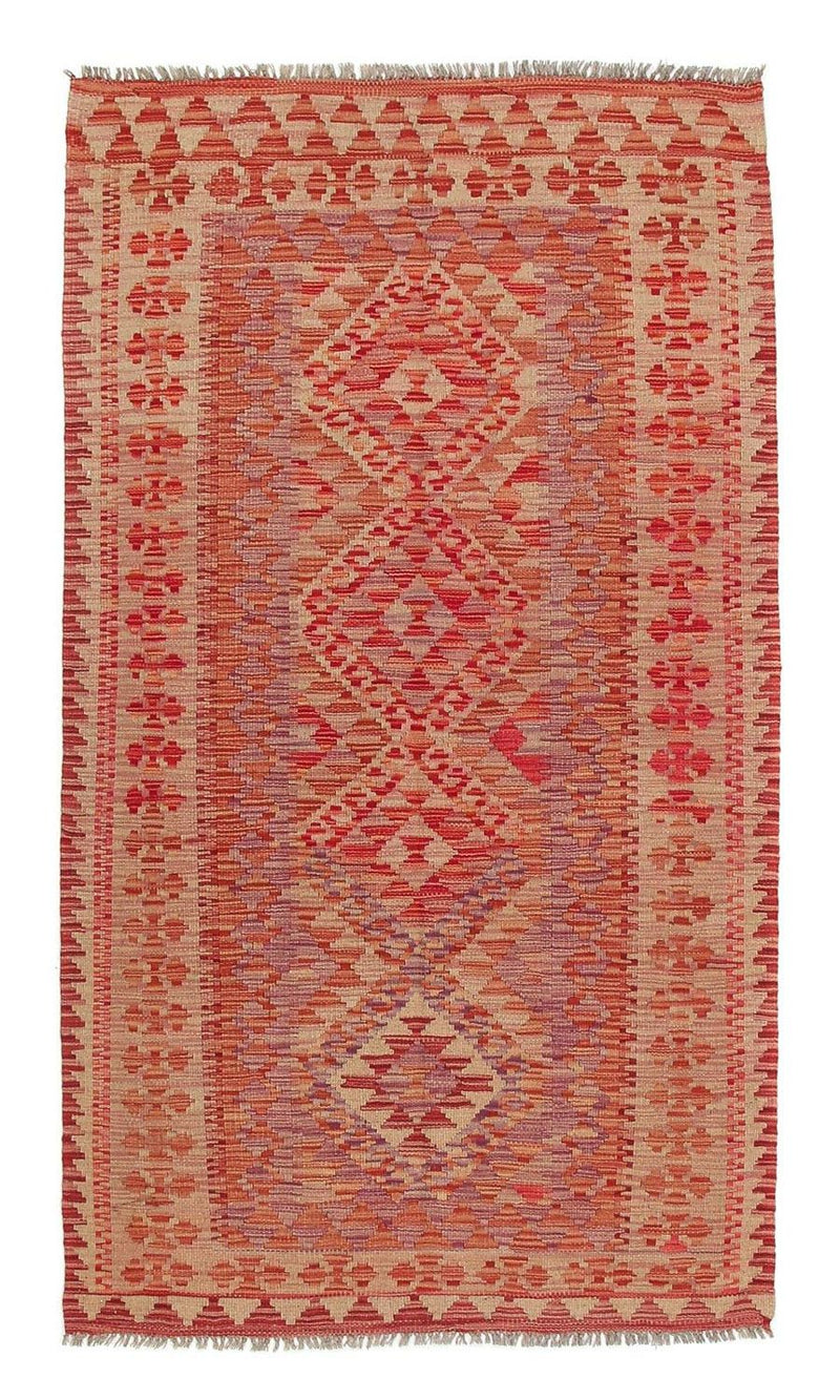 Runner Kelim Carpet - Splash - 185 x 101 cm - flerfärgad