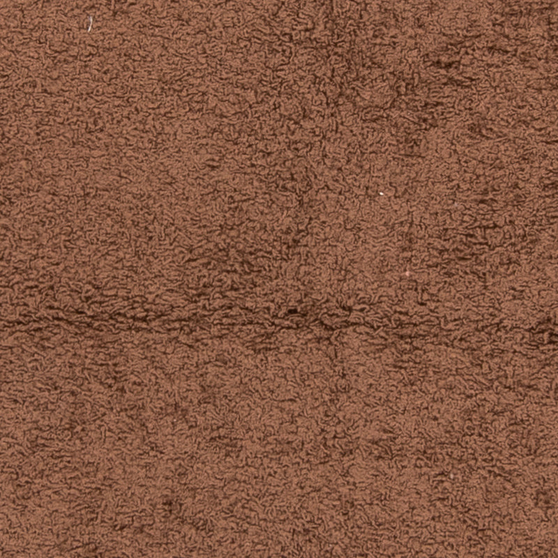 Hög luggmatta - 190 x 133 cm - brun