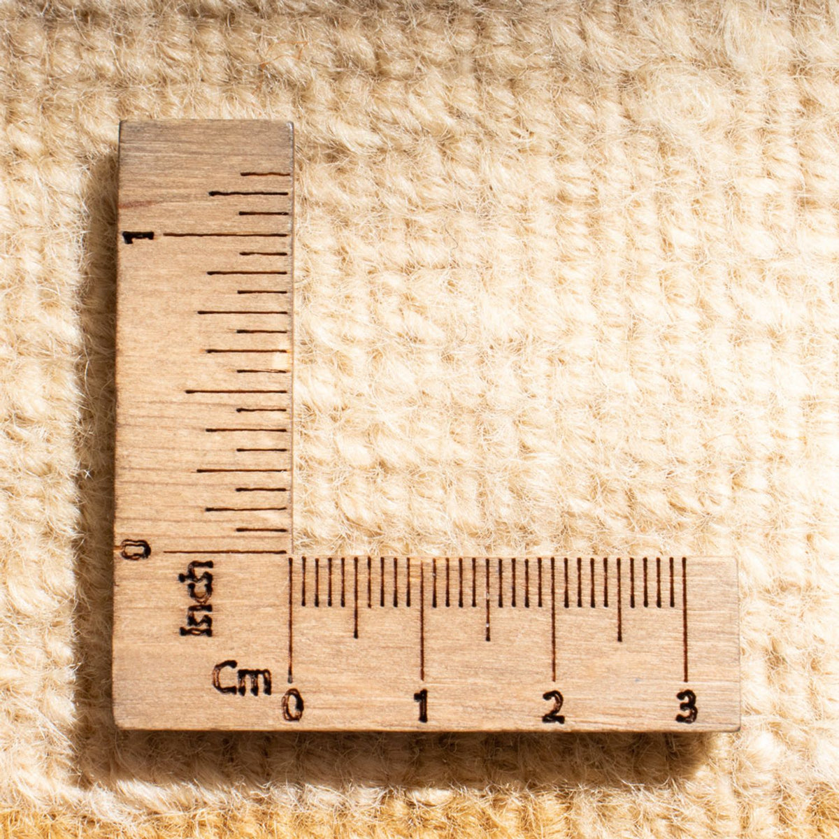 Nepal mattan - Kungliga - 143 x 71 cm - beige