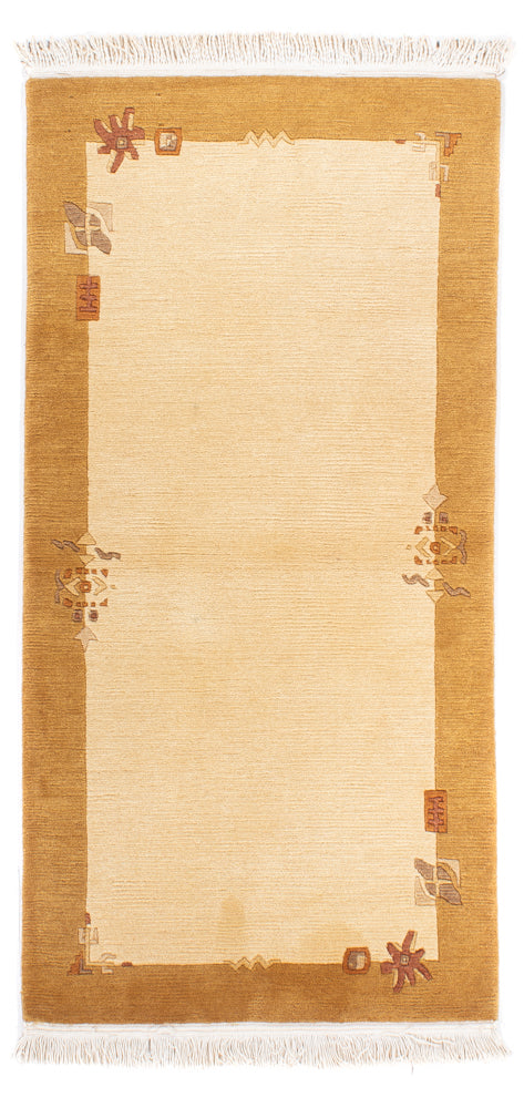 Nepal mattan - Kungliga - 138 x 71 cm - beige