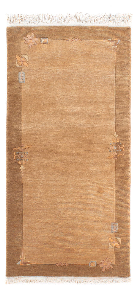 Nepal mattan - Kungliga - 138 x 73 cm - ljusbrun