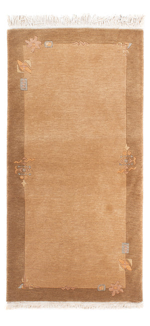 Nepal mattan - Kungliga - 138 x 73 cm - ljusbrun