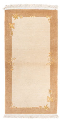 Nepal mattan - Kungliga - 141 x 72 cm - beige