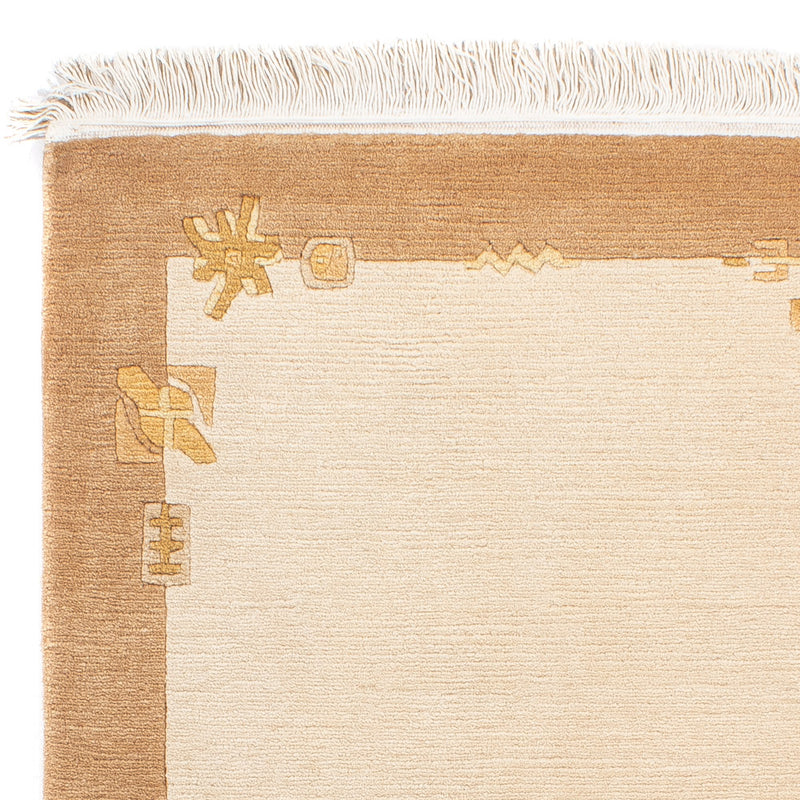 Nepal mattan - Kungliga - 141 x 72 cm - beige