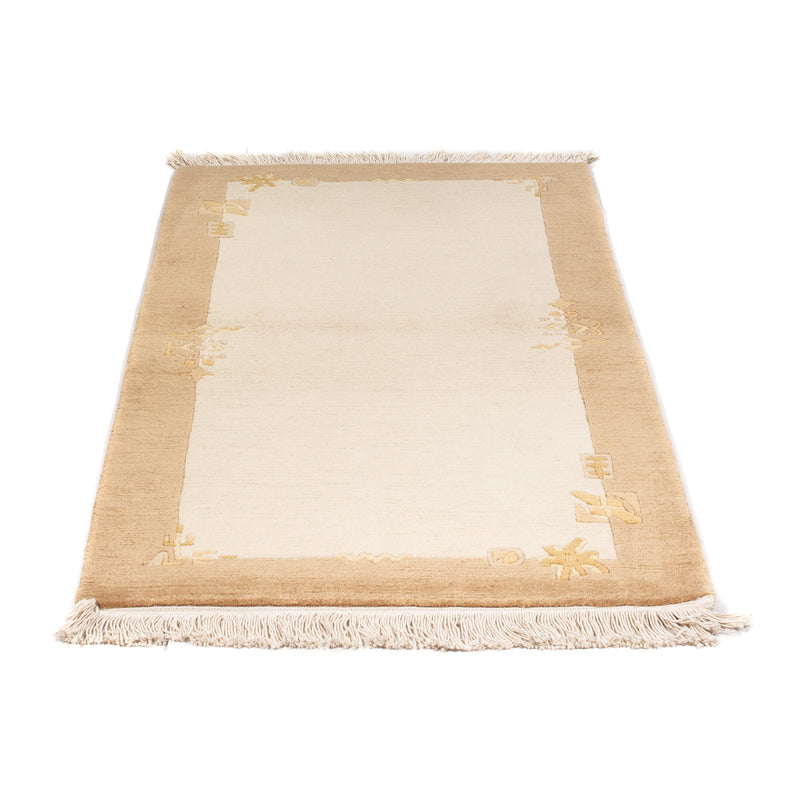 Nepal mattan - Kungliga - 141 x 72 cm - beige