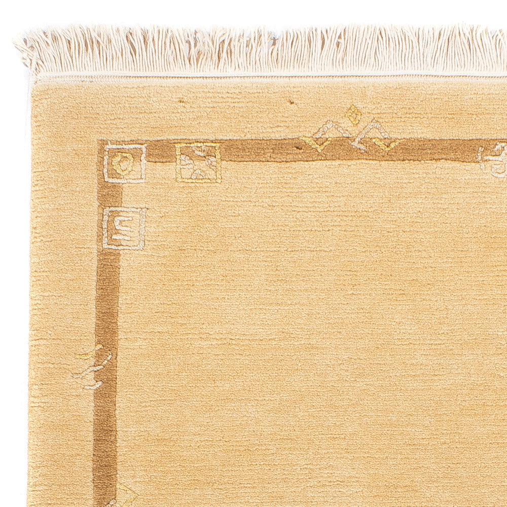 Nepal mattan - Kungliga - 141 x 72 cm - beige