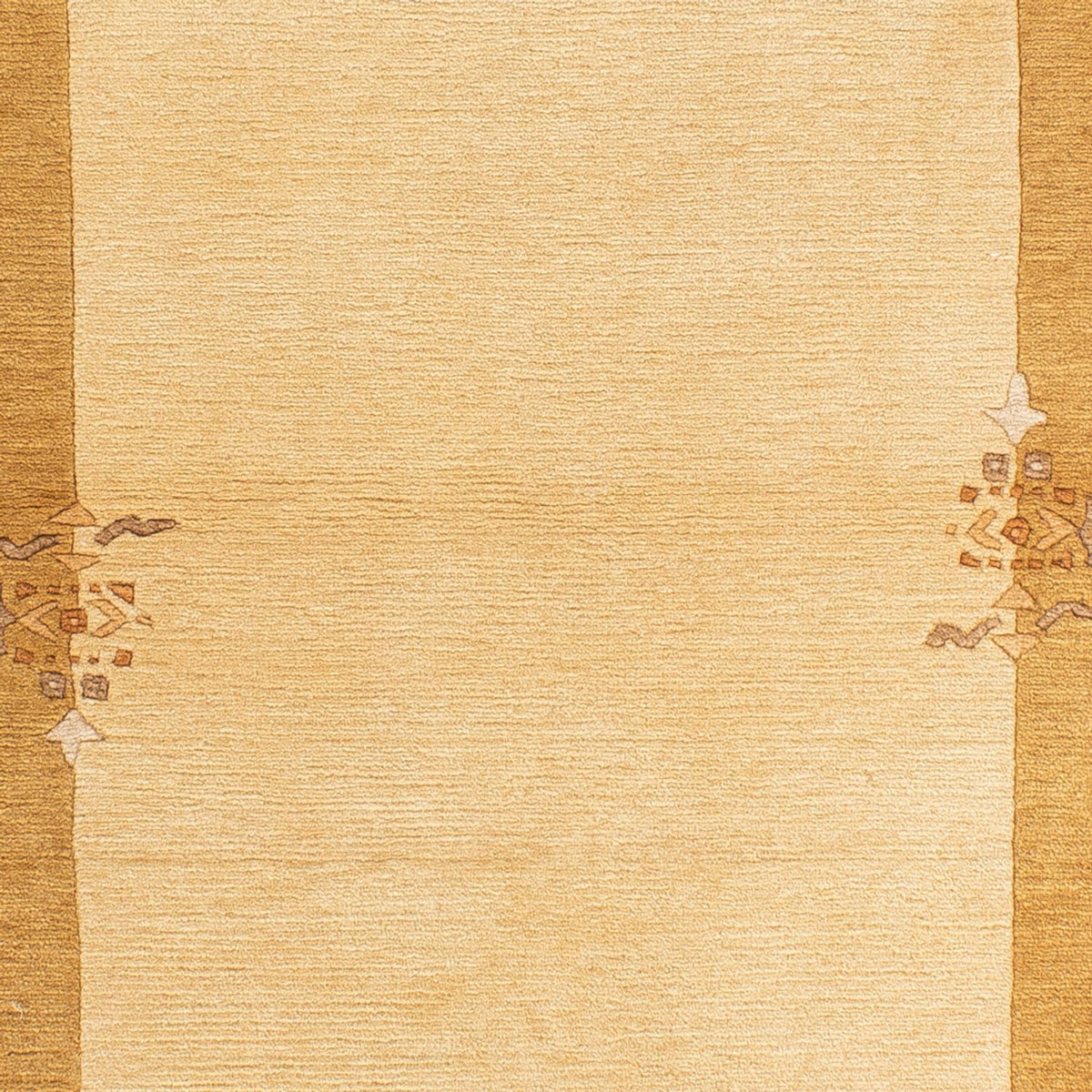 Nepal mattan - Kungliga - 141 x 74 cm - beige