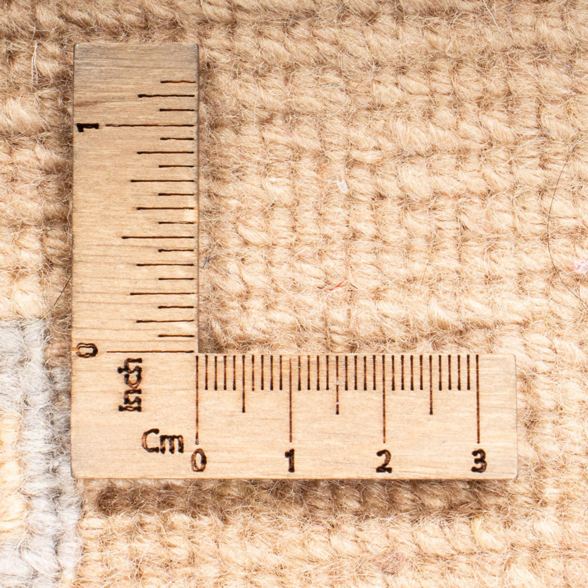 Nepal mattan - Kungliga - 141 x 73 cm - ljusbrun