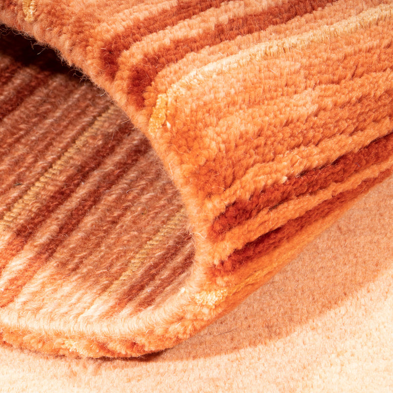 Nepal mattan - Kungliga - 143 x 73 cm - terrakotta