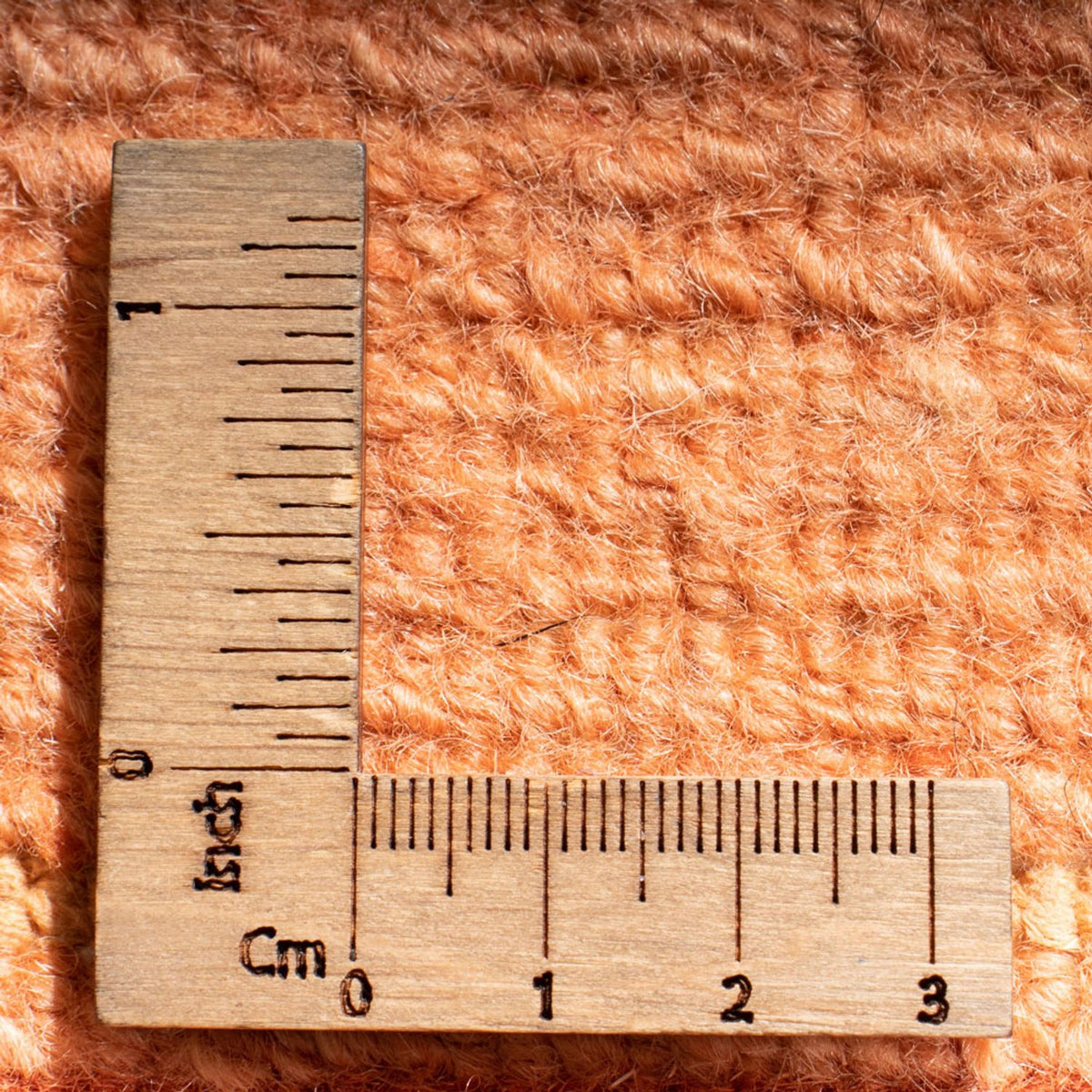 Nepal mattan - Kungliga - 143 x 73 cm - terrakotta