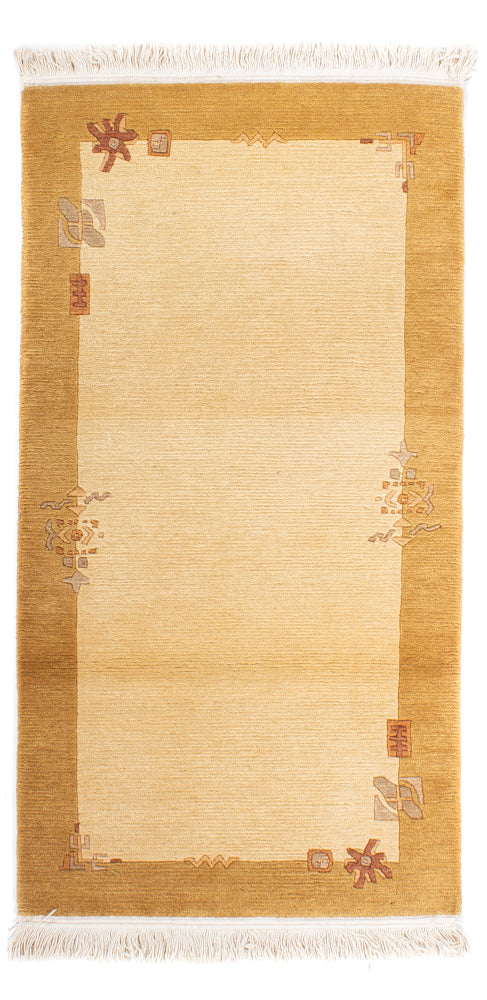 Nepal mattan - Kungliga - 139 x 71 cm - beige
