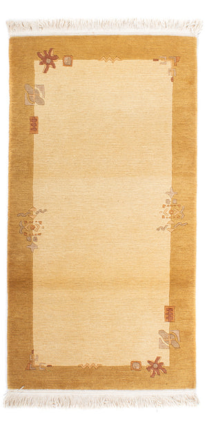Nepal mattan - Kungliga - 139 x 71 cm - beige