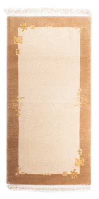 Nepal mattan - Kungliga - 143 x 73 cm - beige