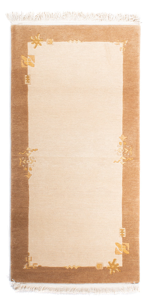 Nepal mattan - Kungliga - 143 x 73 cm - beige