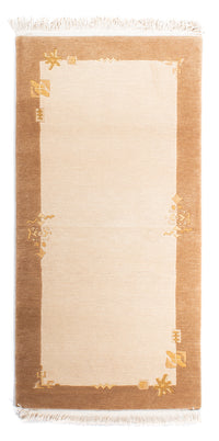 Nepal mattan - Kungliga - 143 x 73 cm - beige