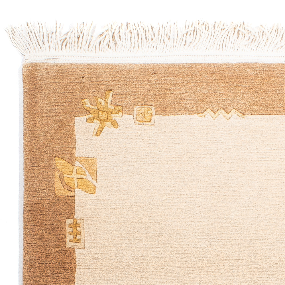 Nepal mattan - Kungliga - 143 x 73 cm - beige