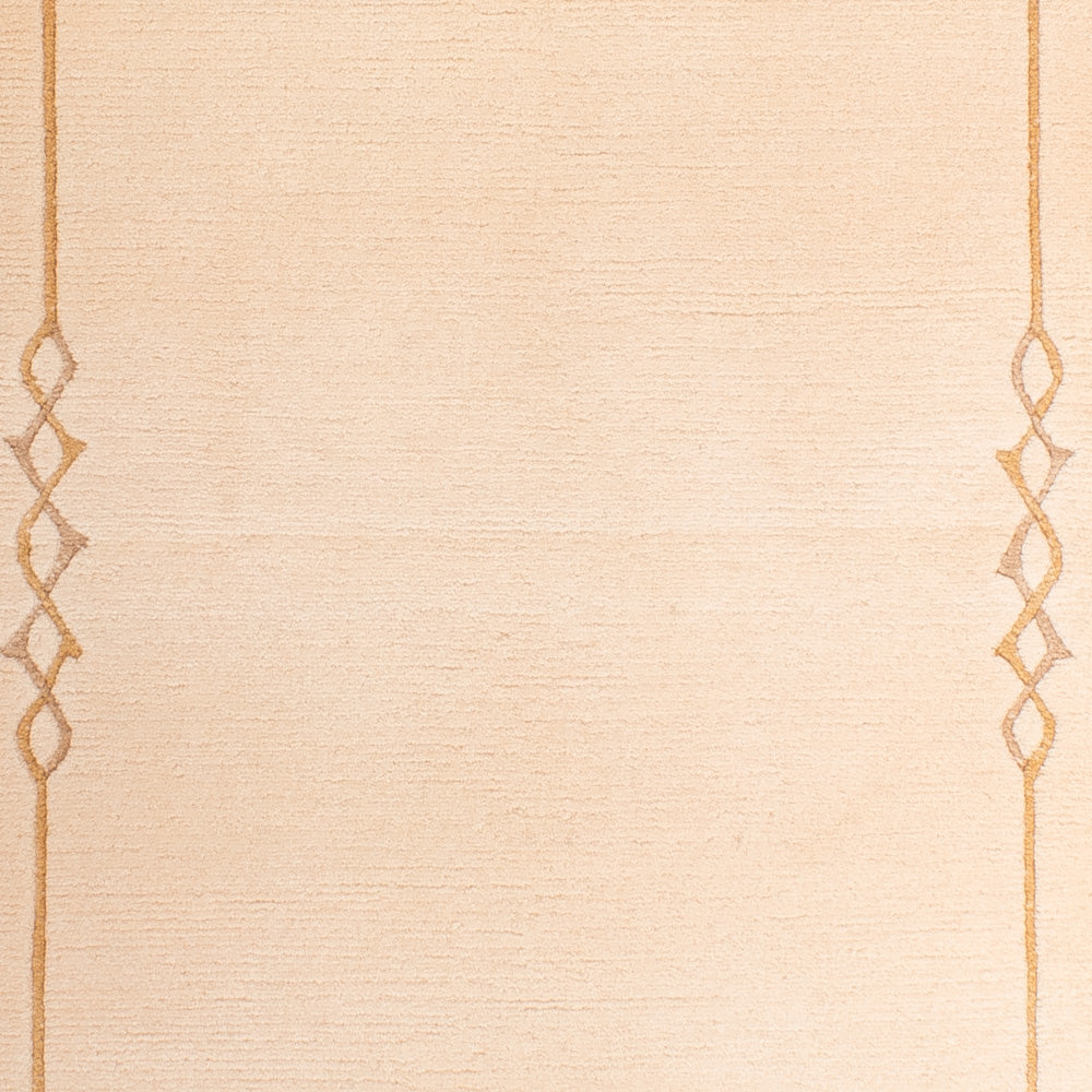 Nepal mattan - Kungliga - 141 x 72 cm - beige