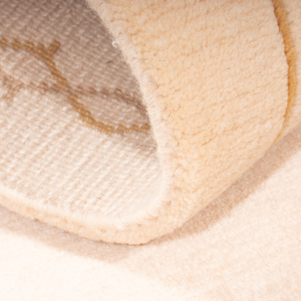 Nepal mattan - Kungliga - 141 x 72 cm - beige