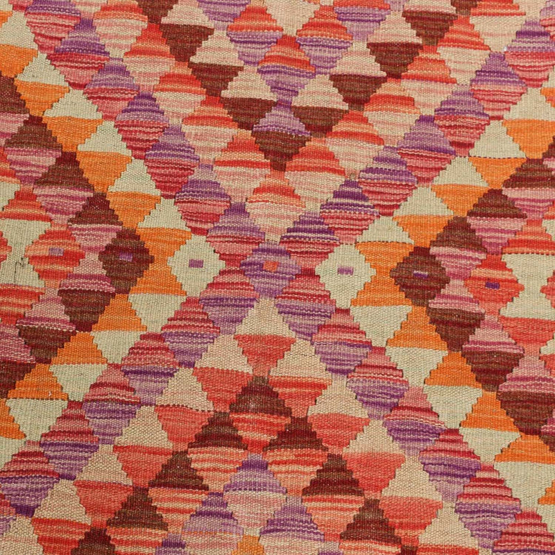 Runner Kelim Carpet - Splash - 192 x 110 cm - flerfärgad