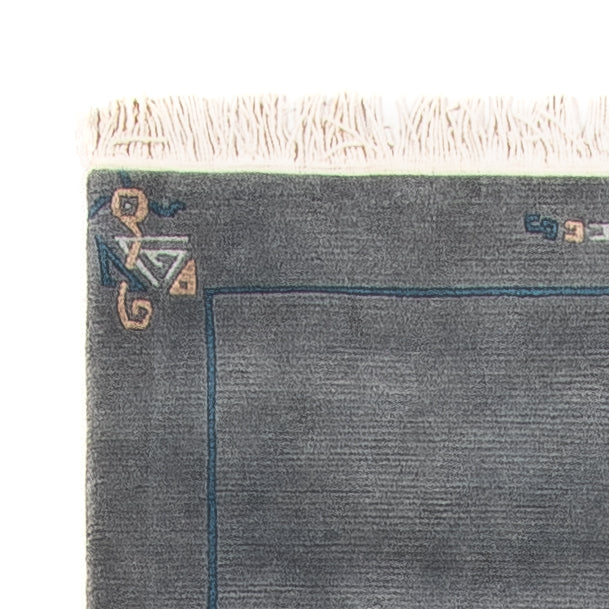 Runner Nepal mattan - 343 x 73 cm - blå