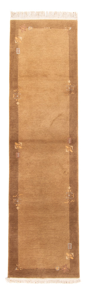 Runner Nepal mattan - 266 x 70 cm - beige