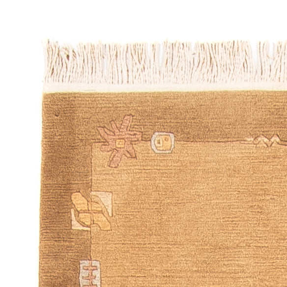 Runner Nepal mattan - 266 x 70 cm - beige