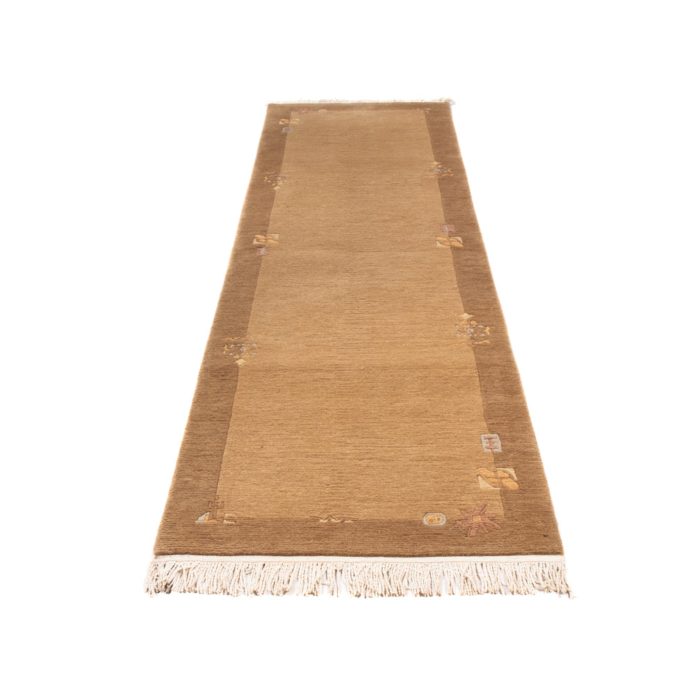 Runner Nepal mattan - 266 x 70 cm - beige