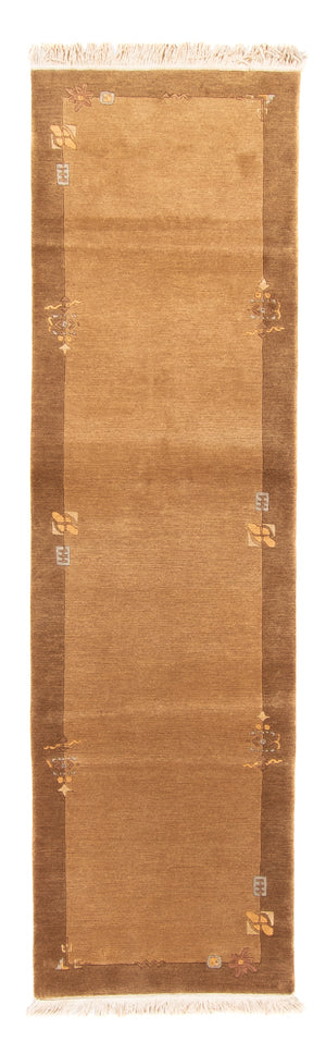 Runner Nepal mattan - 265 x 72 cm - beige