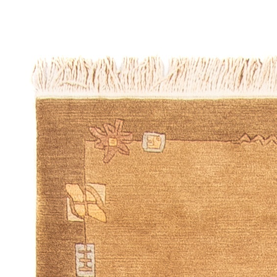 Runner Nepal mattan - 265 x 72 cm - beige
