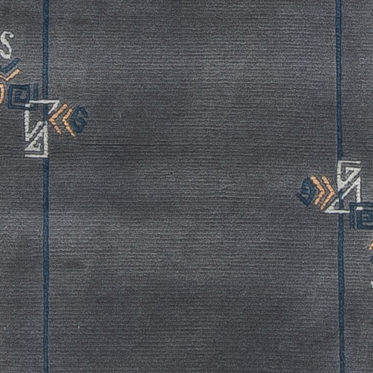 Runner Nepal mattan - 330 x 71 cm - blå