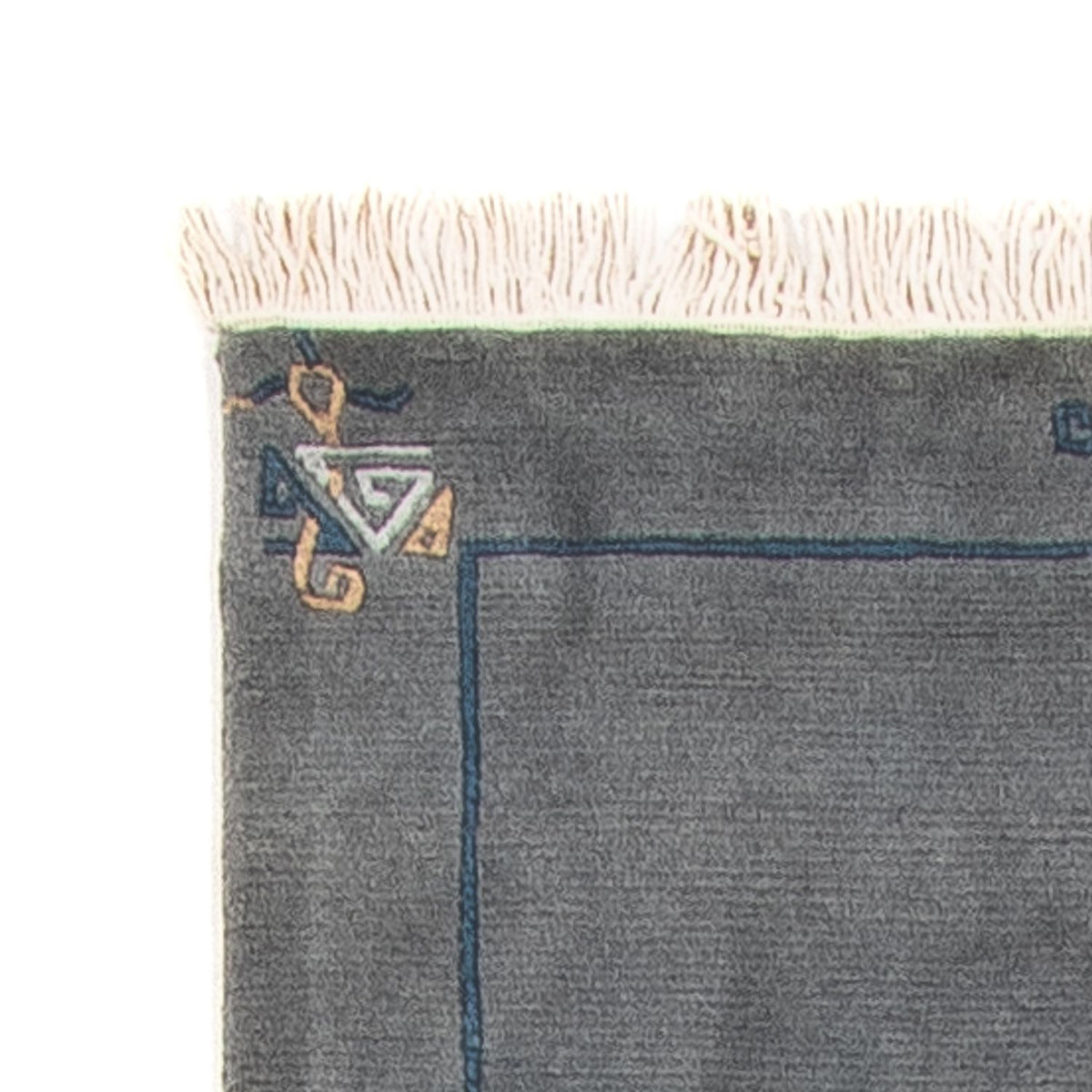 Runner Nepal mattan - 330 x 71 cm - blå