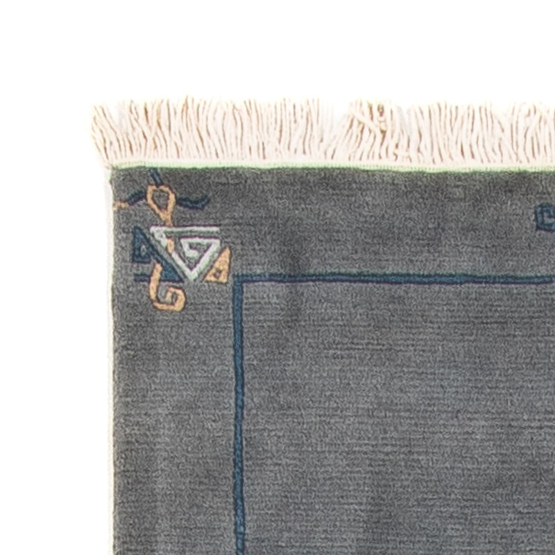 Runner Nepal mattan - 330 x 71 cm - blå