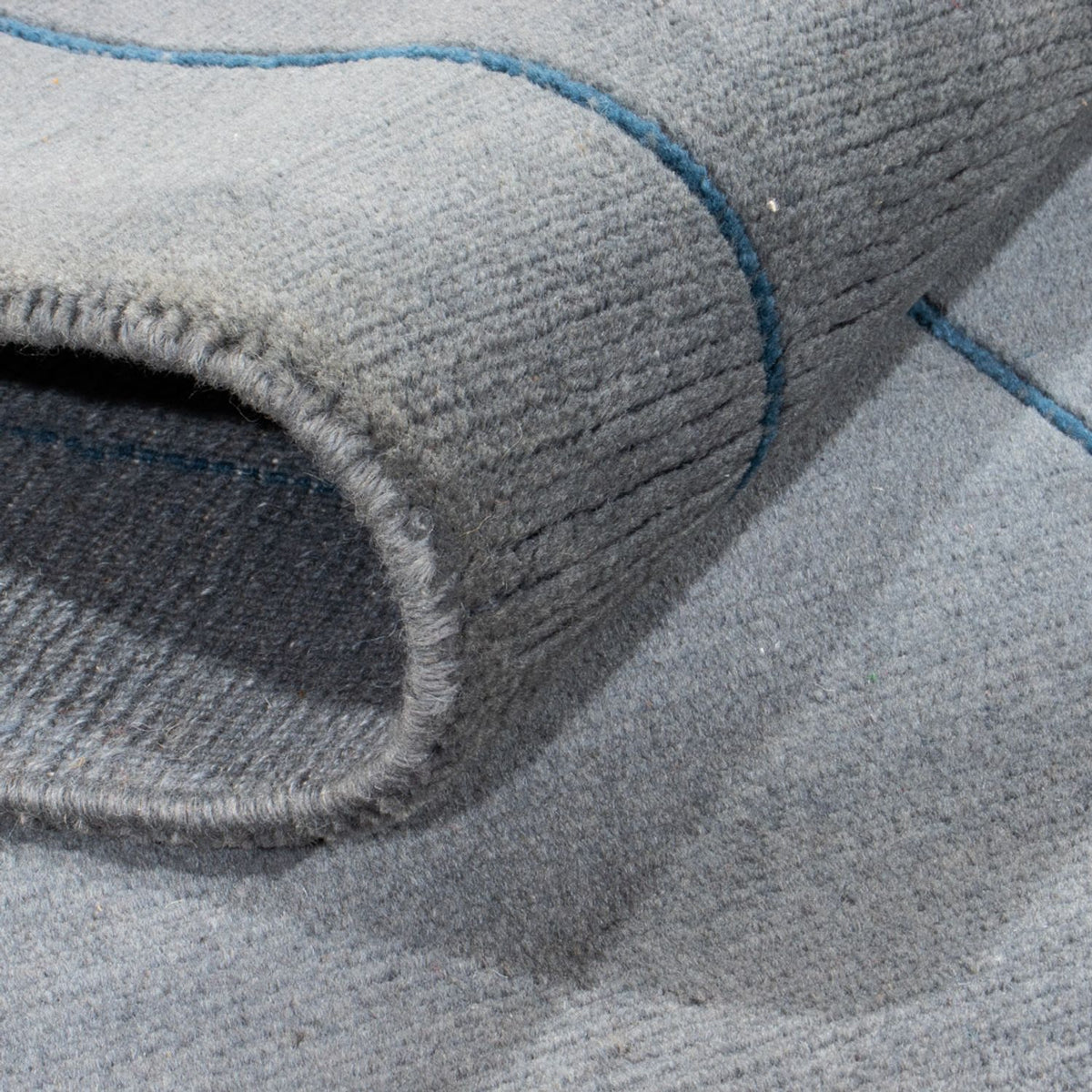 Runner Nepal mattan - 330 x 71 cm - blå