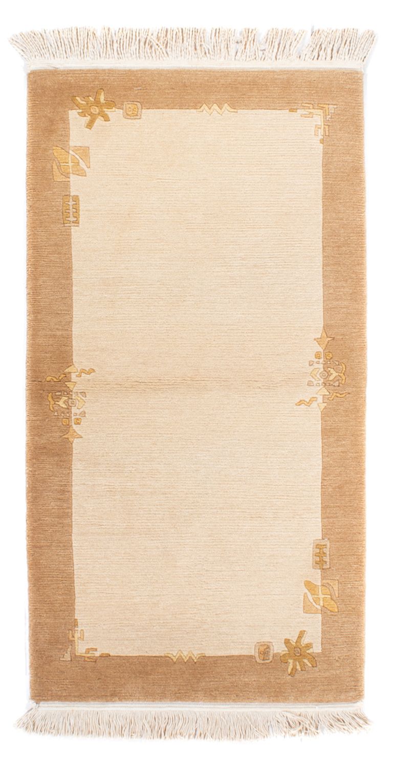 Nepal mattan - Kungliga - 137 x 71 cm - beige
