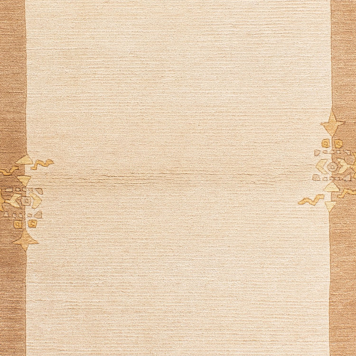 Nepal mattan - Kungliga - 137 x 71 cm - beige