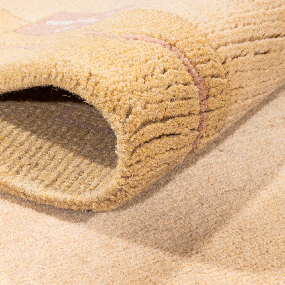 Runner Nepal mattan - 333 x 74 cm - beige