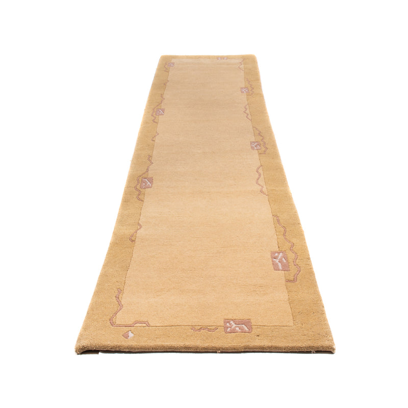 Runner Nepal mattan - 333 x 74 cm - beige