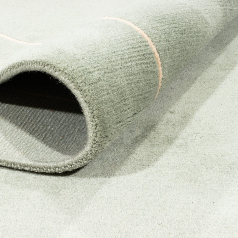 Nepal mattan - Kungliga - 349 x 249 cm - olivgrön