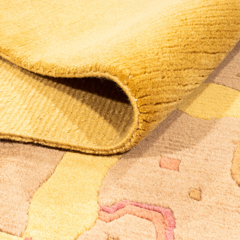 Nepal mattan - Kungliga - 355 x 256 cm - guld