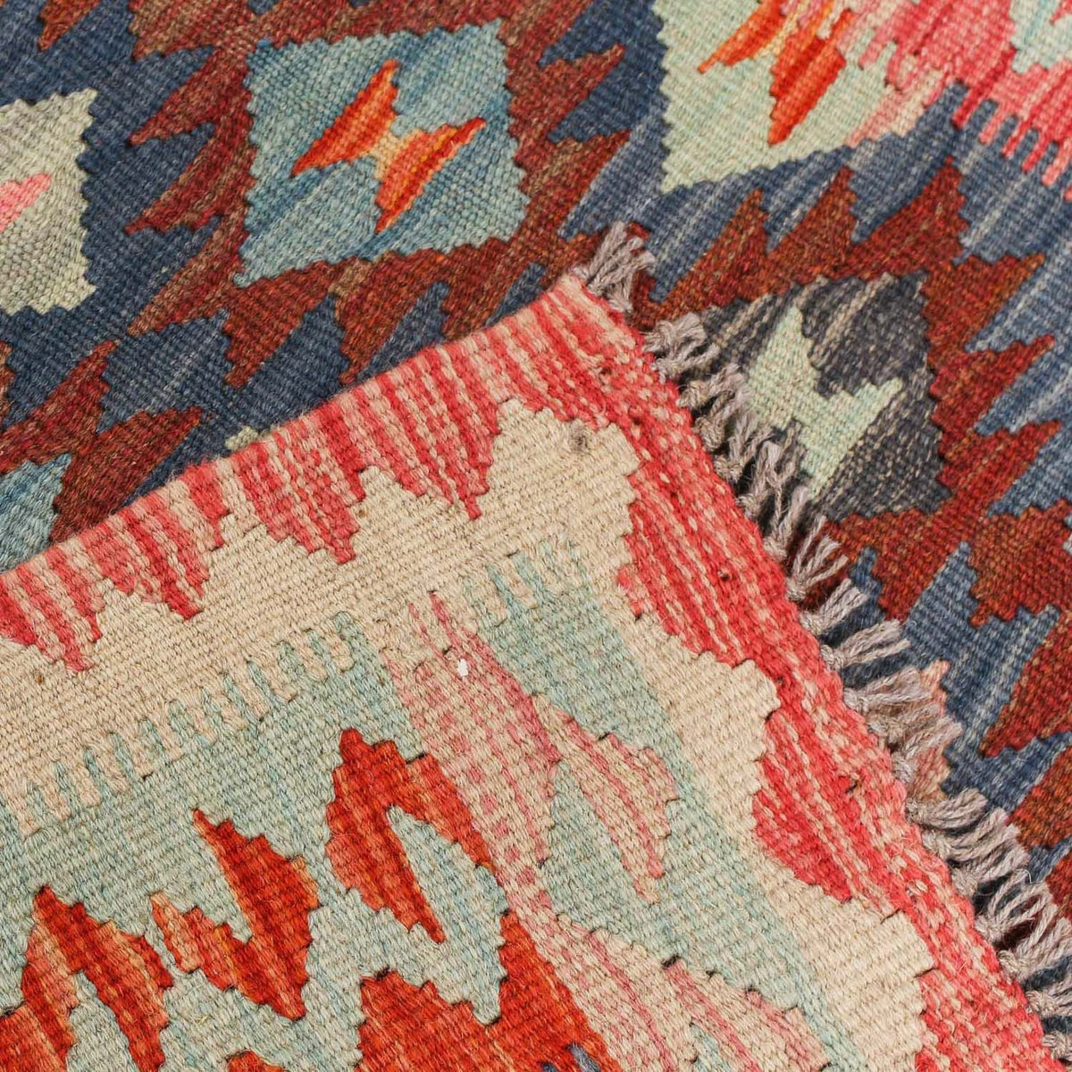 Kelim Carpet - Splash - 185 x 126 cm - flerfärgad