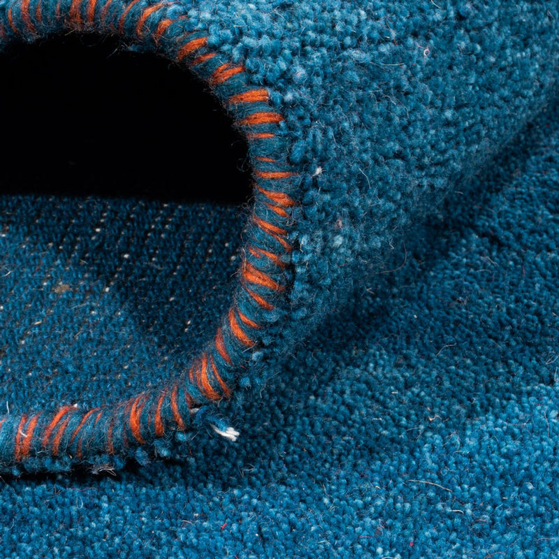 Gabbeh-matta - Indus kvadrat  - 254 x 251 cm - blå