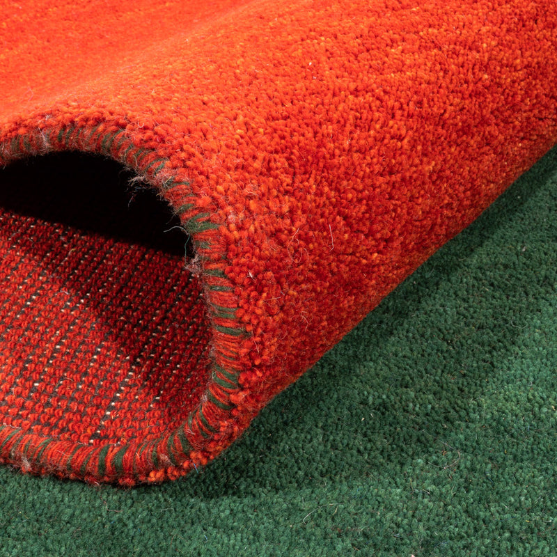 Gabbeh-matta - Indus - Kungliga - 402 x 316 cm - grön