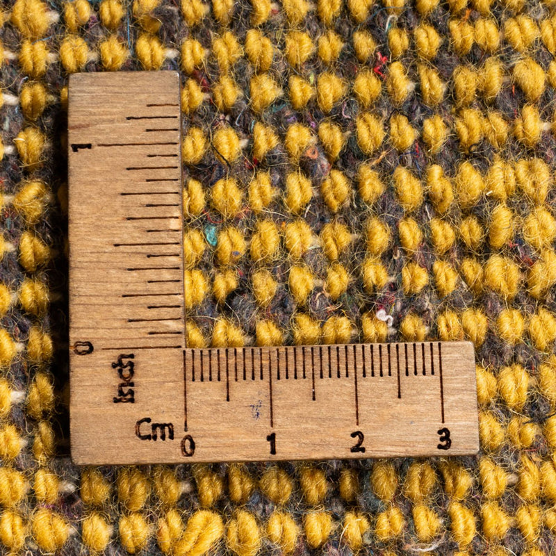 Gabbeh-matta - Indus runt  - 195 x 195 cm - blå